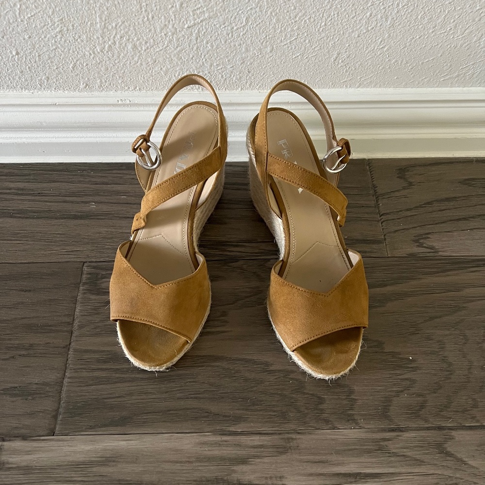 Prada wedges